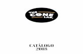 CATÁLOGO 2018 - The Cone Labtheconelab.com/wp-content/uploads/2018/04/Catalago-2018.pdf · Base de galleta caramelizada con cane-la, jenjibre y clavo. Un sabor diferente y elegante
