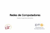 Redes de Computadores - Universidad de Sevilla · •localhost: es un “nombre especial” que está asociado a una dirección IP especial que sirve para identificar al propio sistema