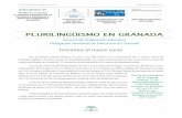 PLURILINGÜISMO EN GRANADA - Junta de Andalucía · la incorporación de los C.D.Ps Escuelas Profesionales de la Sagrada Familia -Nuestra Señora del Rosario de Atarfe, y los C.D.P.s