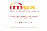 Negocio Internacional e Inversiones 2014 - 2019imex.impulsoexterior.net/pdf/Dossier_IMEX-Comunitat_Valenciana.pdfla optimización de las inversiones, las compras y las ventas en los