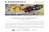 KANDINSKY. UNA RETROSPECTIVA - Ayuntamiento …...Fue en Múnich donde Kandinsky escribió “De lo espiritual en el arte”, un lúcido análisis teórico de su experimentación pictórica,