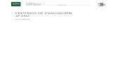 CRITERIOS DE EVALUACIÓN 4º ESOº-ESO.pdf · 10. Analizar información proporcionada a partir de tablas y gráficas que representen relaciones funcionales asociadas a situaciones