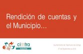 Rendición de cuentas y el Municipio…micrositios.itei.org.mx/wp-content/uploads/2019/10/... · Información La RC abarca de manera genérica 3 maneras diferentes de para prevenir,