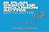 III PLAN VASCO DE INCLUSIÓN ACTIVA · 2012-12-11 · concepción multidimensional de los procesos de exclusión e inclusión, la garantía del doble derecho, la diferencia entre