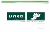 Cálculo de la huella de carbono de la unedgesmant.uned.es/otom_opendata/UNED_huellaC_2014-2017.pdf · 2018-12-17 · Primer cálculo de la Huella de Carbono de la UNED_2014-2017