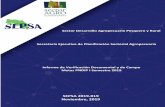PNDIP 2019-2022 | Informe de Verificación Documental y de ... · para el año 2019, suministrados por las instituciones ejecutoras, en el informe al I Semestre PNDIP 2019 para la