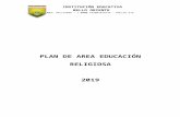 Master2000€¦  · Web view(Conferencia Episcopal de Colombia, 2009, p. 9). Así pues, “todos los establecimientos educativos que imparten educación formal, ofrecerán, dentro