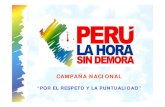 Respetarnos, compromiso de todosacuerdonacional.pe/wp-content/uploads/2014/06/presentac... · 2014-07-22 · al otro. El respeto debe ser un valor esencial para los peruanos y convertirse