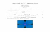 Una integral para Pi y algunos fractalesvixra.org/pdf/1902.0216v1.pdf13 Referencias 1. Boros, G., and Moll, V.H.: Irresistible Integrals, Cambridge, Cambridge University Press, 2004