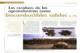 biocombustibles Los residuos de las agroindustrias como ...€¦ · biocombustibles son los temas centrales de este tercer artículo, donde se concluye que la industria de la producción