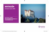 18-01-097 Einladung Technisches Seminar Barcelona DIN lang · INVITACIÓN Seminario tecnico 2018 GRAN HOTEL LA FLORIDA CTRA-VALLVIDRERA AL TIBIDABO 83 – 93 7 DE NOVIEMBRE DE 2018