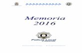 Memoria Policia Local Albacete 2016 BORRADOR · PROGRAMACIÓN 25.116 29.148 • Aumentan los requerimientos de llamadas telefónicas al 092 respecto al año anterior en 1.526. Suben