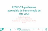 Presentación de PowerPoint · Inmuno-evasión •Los coronavirus, incluido el SARS-CoV2, son "maestros" de la evasión inmune •Lo que contribuye a la replicación incontrolada