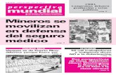 EUA $2.50 perspectiva Campesinos debaten mundial · LOS INTERESES DEL PUEBLO TRABAJADOR ECUADOR Vieques es de Puerto Rico: ¡Marina yanqui fuera ya! —pág. 7 PUERTO RICO Mineros