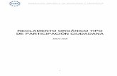 REGLAMENTO ORGÁNICO TIPO DE PARTICIPACIÓN CIUDADANAfemp.femp.es/files/3580-1861-fichero/Reglamento Tipo... · 2018-07-23 · 6 REGLAMENTO ORGÁNICO TIPO DE PARTICIPACIÓN CIUDADANA