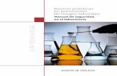 GUÍA TÉCNICA ISSGA - USC · 2017-10-30 · En este manual se proporciona la información básica para desarrollar el trabajo de laboratorio en condiciones seguras conforme a la