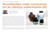 Accidentes más comunes en la clínica veterinaria (II)axonveterinaria.net/web_axoncomunicacion/... · en la clínica veterinaria (II) Riesgo por manejo de sustancias químicas Ignacio