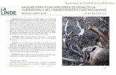 EXCAVACIONES Y EXHUMACIONES DE FOSAS DE LA GUERRA CIVIL Y DEL FRANQUISMO …lalindearqueologia.com/wp-content/uploads/2017/03/07... · 2017-06-08 · Excavaciones y exhumaciones de