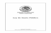 Ley de Gasto Público€¦ · Ley de Gasto Público Pág. 2 TOMÁS YARRINGTON RUVALCABA, Gobernador Constitucional del Estado Libre y Soberano de Tamaulipas, a sus habitantes hace