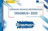 JORNADAS ANUALES INFORMATIVAS ERASMUS+ 2020sepie.es/doc/comunicacion/jornadas/2019/5_diciembre/ES/5... · 2019-12-18 · servicio espaÑol para la internacionalizaciÓn de la educaciÓn