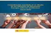 Contribución española al co-diseño de las Misiones de Horizonte … · 2020-04-30 · Ciudades inteligentes y climáticamente neutras, ... Ciudades Si Salud del Suelo y Alimentos