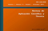 Revista de Aplicación Científica y Técnica€¦ · Artículo Revista de Aplicación Científica y Técnica Diciembre 2015 Vol.1 No.2 73-82 Determinación de puntos de equilibrio