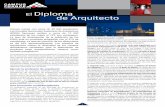 El Diploma de Arquitecto - Campus France · 2019-10-22 · El Diploma de Estado de arquitecto corresponde a 10 semestres de estudios después del Baccalauréat que constituye una
