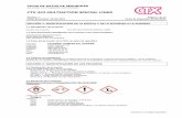 CTX-342 MULTIICTION SPECIIL LINER - Rev-2712.2,Españ… · (de acuerdo con el Reglamento (UE) 2015/830) CTX-342 MULTIICTION SPECIIL LINER Versión: 2 Fecha de revisión: 25/05/2017