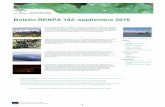 Boletín RENPA 182 septiembre 6 - Junta de Andalucía · 2016-09-02 · A fondo La ampliación del parque natural y la declaración de una nueva ZEC en Doñana persiguen la conectividad