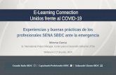 E-Learning Connection Unidos frente al COVID-19€¦ · gratuita y a largo plazo; capacitación grupal e ... Depto. y Bogotá D.C. 80,8% Del empleo lo aportan las Mipyme 1ro TASC