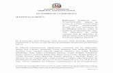 República Dominicana TRIBUNAL CONSTITUCIONAL EN NOMBRE … · los Milagros Astacio, mediante certificación expedida por la secretaría general del Tribunal Superior Electoral, el