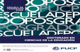 Presentación - PUCPfiles.pucp.edu.pe/posgrado/wp-content/uploads/2018/05/... · 2018-05-24 · de la educación. - Fundamentar, diseñar y ejecutar proyectos de investigación con