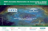 XXV Jornadas Nacionales de Innovación y Salud en Andalucía … · 2019-06-03 · 4 5 Málaga, 5, 6 y 7 de junio de 2019 XXVI Jornadas Nacionales de Innovación y Salud en Andalucía