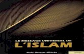 LE MESSAGE UNIVERSEL DE L'ISLAM · 2020-04-09 · Title: LE MESSAGE UNIVERSEL DE L'ISLAM Subject: LE MESSAGE UNIVERSEL DE L'ISLAM Created Date: 8/3/2009 12:23:06 AM