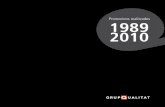 Promocions realitzades 1989 2010 - Grup Qualitat, promoció i … · ÍNDEX RESUM EXECUTIU Habitatges Lliures Bellver de Cerdanya Canet de Mar Cunit Igualada La Molina La Seu d’Urgell