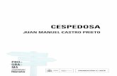 CESPEDOSA - educacionyfp.gob.es68f720bd-54e2-40df-b83e-840699… · 36 fotografías en color en gran formato impresas en papel vegetal e inyección de tintas. Aquí se recoge la esencia
