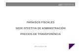 PARAISOS FISCALES SEDE EFECTIVA DE ADMINISTRACIÓN …proyectos.andi.com.co/SeccAtla/Documents/Informacion de Interes... · FISCALES Art. 260-7 Art. 408 Art. 124-2 Art. 10 Art 260-11