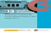 3 Informe de Evaluaciónrealidad-de-la-ayuda.s3.amazonaws.com/...Evaluación Conjunta del Fondo Español para la OEA (2006-2011) Informe de 3 Evaluación