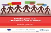 Diálogos de Protección Sociallibrary.fes.de/pdf-files/bueros/argentinien/08843.pdfprotección social, educación y salud de los países. La segunda agrupa a los casos según los