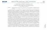 BOLETÍN OFICIAL DEL ESTADO€¦ · I. DISPOSICIONES GENERALES COMISIÓN NACIONAL DE LOS MERCADOS 18397 Circular 8/2019, de 12 de diciembre, de la Comisión Nacional de los Y LA COMPETENCIA