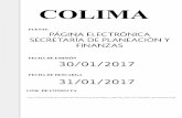 COLIMA - Gobierno | gob.mx Federativas... · Salud: $1,684,554,265 10.9% del presupuesto Incluye los programas: Seguro Popular: $193,196,000; Hospitales, Institutos y Centros del