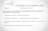 COLEGIO LA FLORIDA 1035conexiones.dgire.unam.mx/wp-content/uploads/2017/09/¿Cu... · 2018-03-02 · COLEGIO LA FLORIDA 1035 • Equipo 5 Ciclo escolar 2018-2019 Nombre del proyecto:
