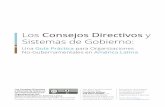 Los Consejos Directivos - Orgs+efectivas - Consultoras en ...orgsefectivas.org/wp-content/uploads/Guia-Consejos... · gobierno que tendrá el protagonismo principal en la vida de