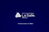 Preparatoria Universidad La Salle - Conexiones DGIREconexiones.dgire.unam.mx/wp-content/uploads/2017/... · 1. Las dificultades en tiempo de reunión entre los docentes, pues ninguno