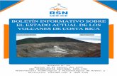 Boletín Nº 29 Martes 20 de agosto del 2019 RED SISMOLÓGICA ... · Hasta el día 18 de agosto, la evaporación de agua en el cráter principal continuó como se venía dando desde