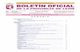 Diputación de León BOLETÍN OFICIAL · Miércoles, 11 de julio de 2018 Boletín Oficial de la Provincia de León Número 130 • Página 11 4.–Las condiciones del concurso y la