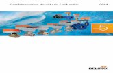 SWISS QUALITY - BELIMO Agua 2014.pdf · 2014-06-26 · 5 Función de seguridad Válvulas de control caracterizadas con actuadores pequeños KR TR / TRF / TRC Tiempos de giro Mando