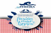 RECETAS DE MAR CON ESTRELLA - Pereira HosteleriaEn 2105, celebramos la 10ª Edición de nuestro recetario “Cocina de Abordo”, una iniciativa de Pereira Productos del Mar que nació