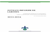 OCTAVO INFORME DE LABORES - Universidad Veracruzanacolaboracion.uv.mx/rept/files/2017/01/001/8-Informe-CUTAI-2015-20… · Información y Protección de Datos Personales y ante ustedes