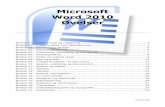 Microsoft Word 2010 Øvelser - IT-HJØRNETit-hjoernet.dk/hasle/wp-content/uploads/2015/09/WordOpgaver.pdf · Alle øvrige afsnit formateres med skrifttypen Bookman Old Style, og en